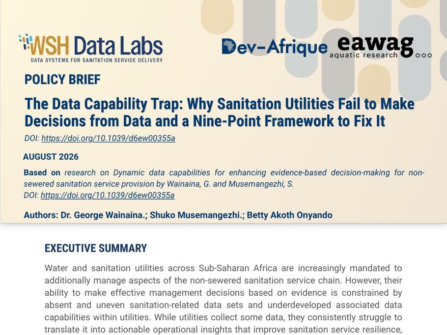 First page of The Data Capability Trap