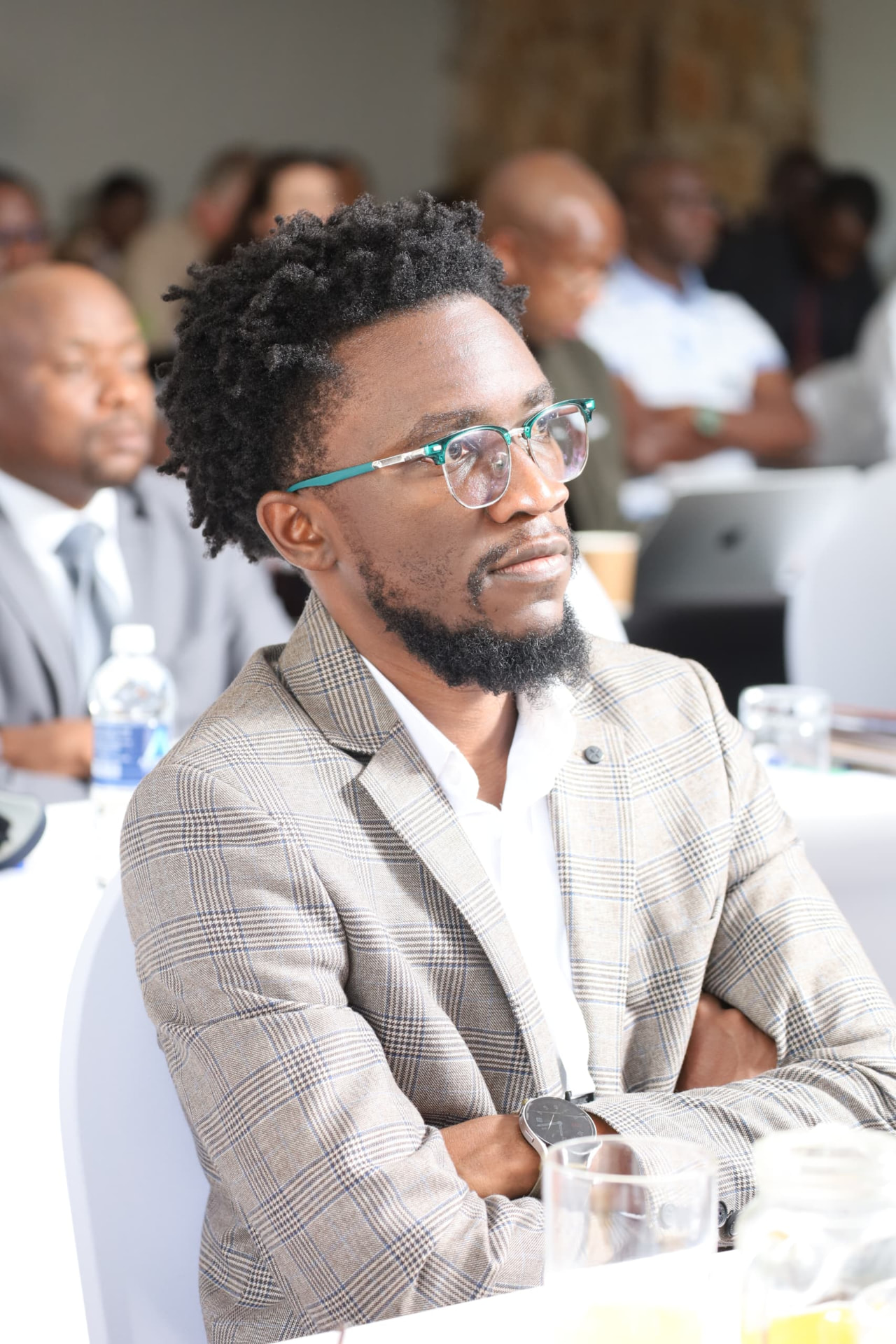Shuko Musemangezhi at a professional gathering